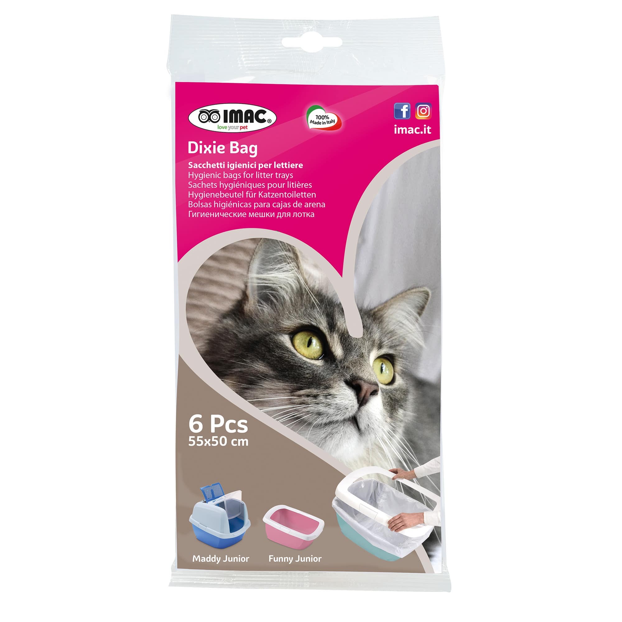 DIXIE BAG Litter bags for cats