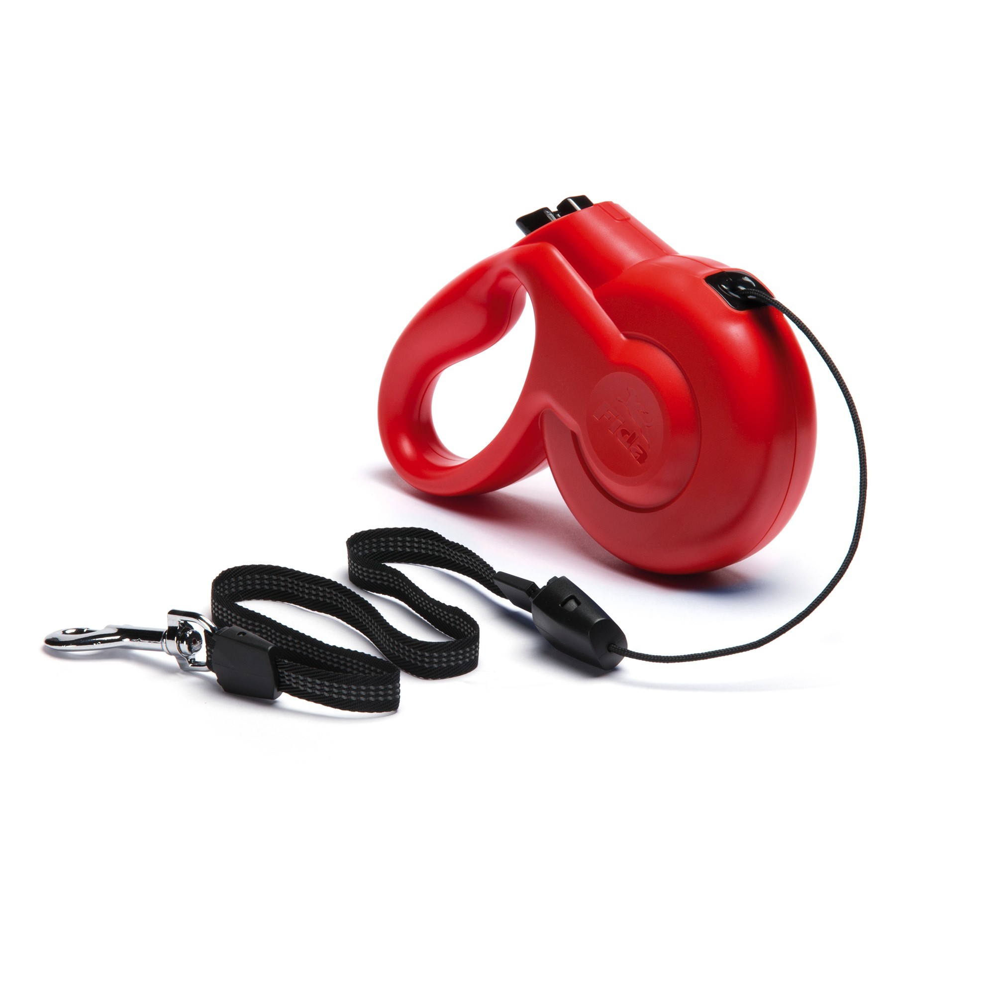 STYLEASH RETRACTABLE TAPE LEASHES- Red XS