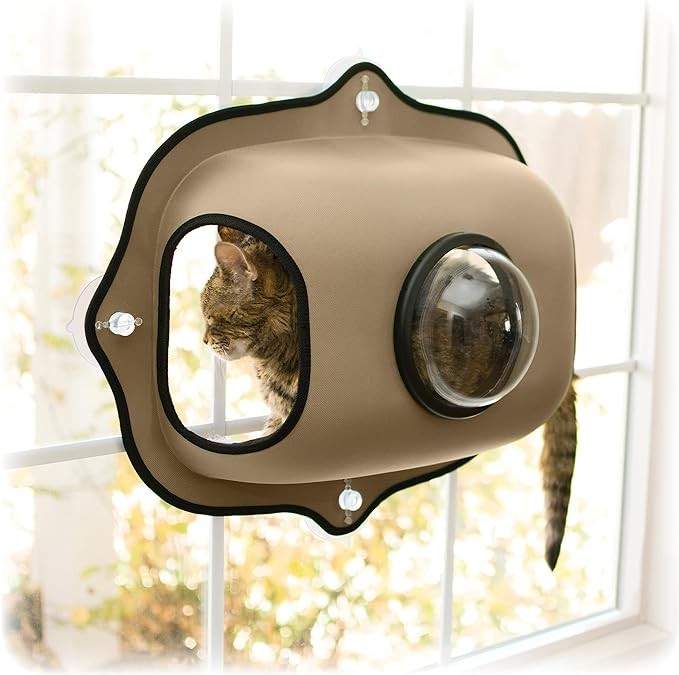Bed Ez Window Bubble Pod Tan