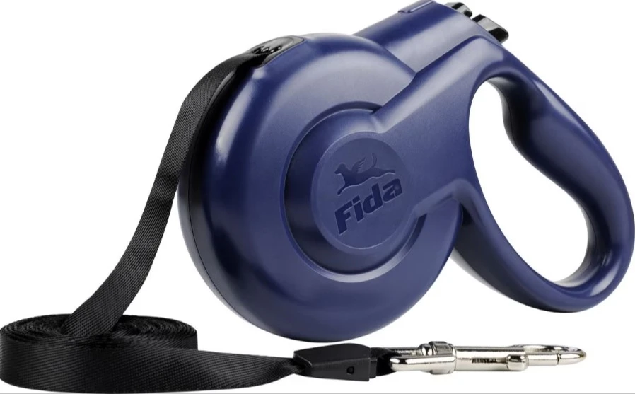 MARS RETRACTABLE CORD LEASHES - Extra Small, Blue