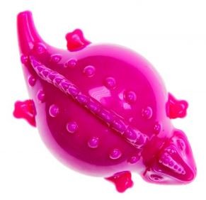 SQUEAKY TPR Pink CROCODILE