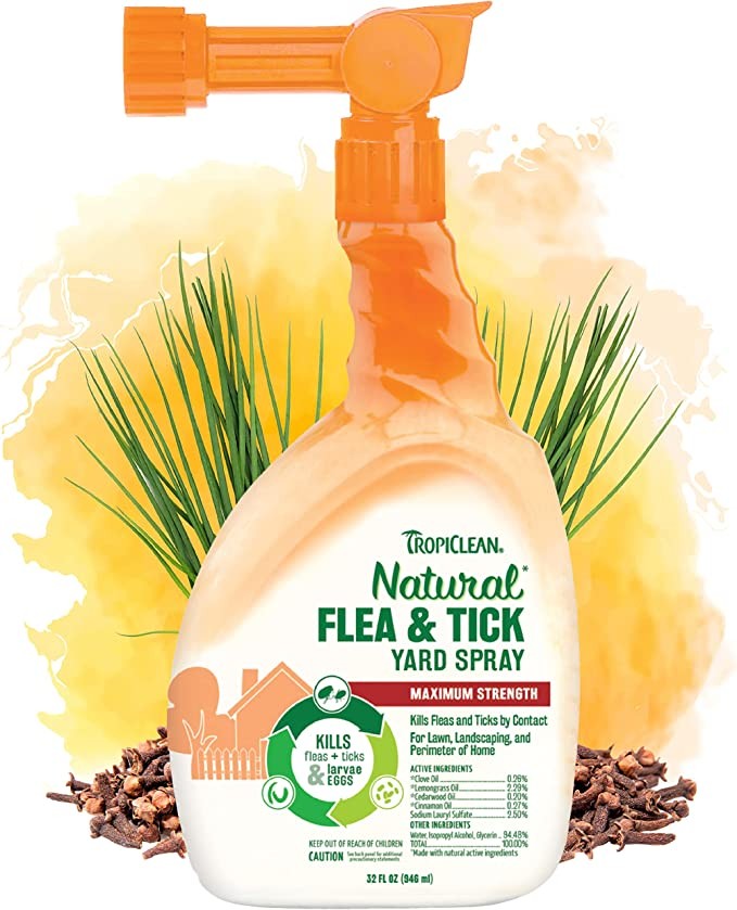 TropiClean Natural Flea and Tick Yard Spray