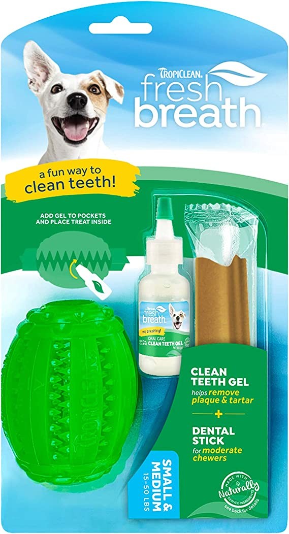 TropiClean Fresh Breath Fresh 'N Fun Dental Chew Toy