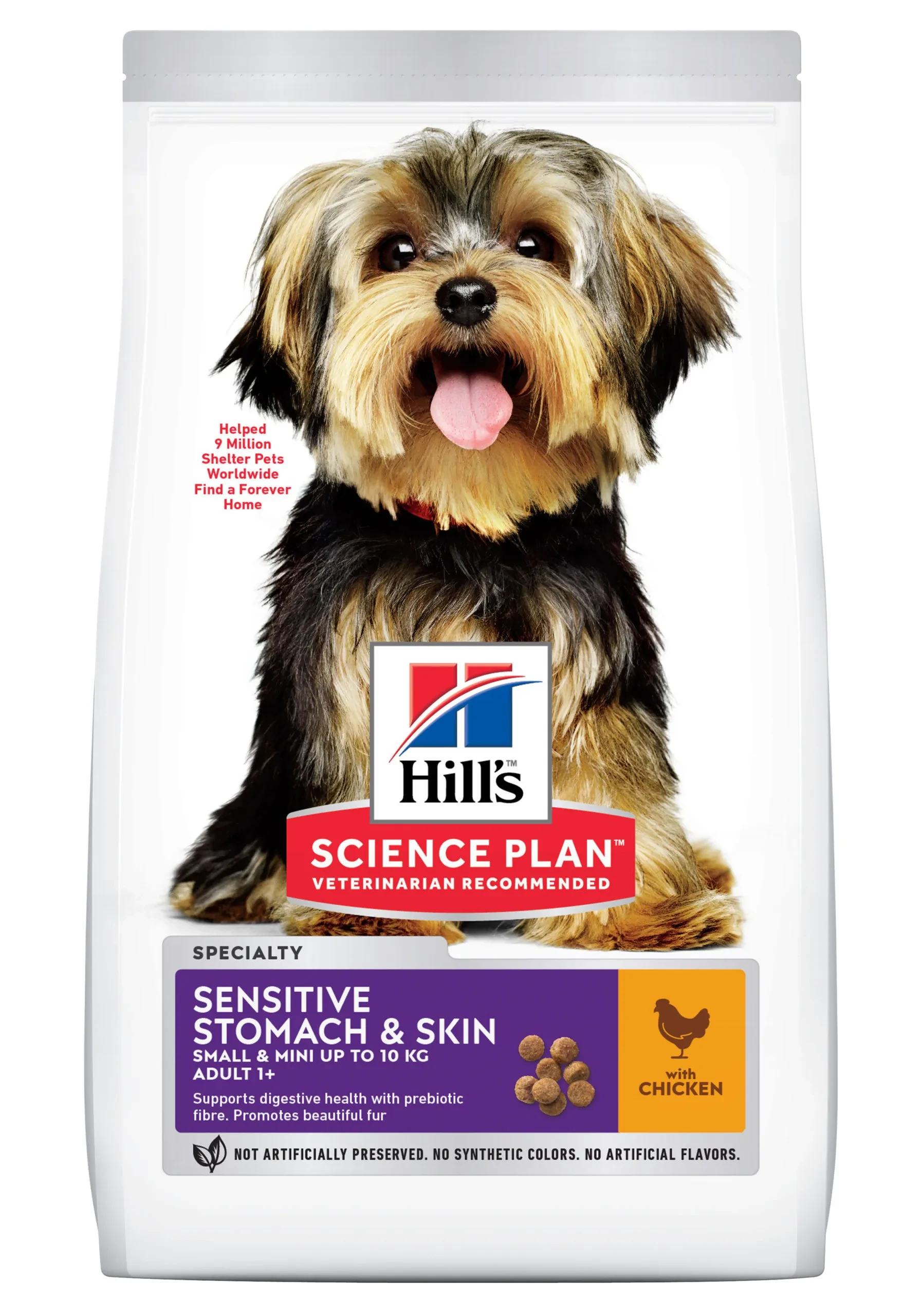 HILL'S Sensitive Stomach & Skin w/Chicken 1.5 kg