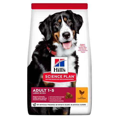 HILL'S SP Large Breed Adult 1-5y W/Chicken 14kg