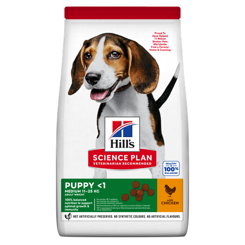 Hill's SP Puppy Medium With Chicken 2.5kg