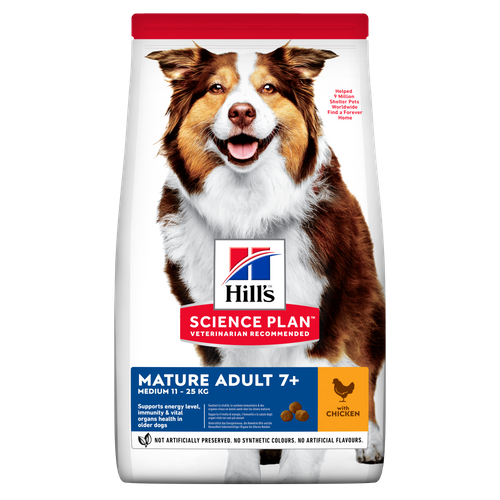 HILL'S SP Mature Medium Dog w/ Chicken 2.5kg