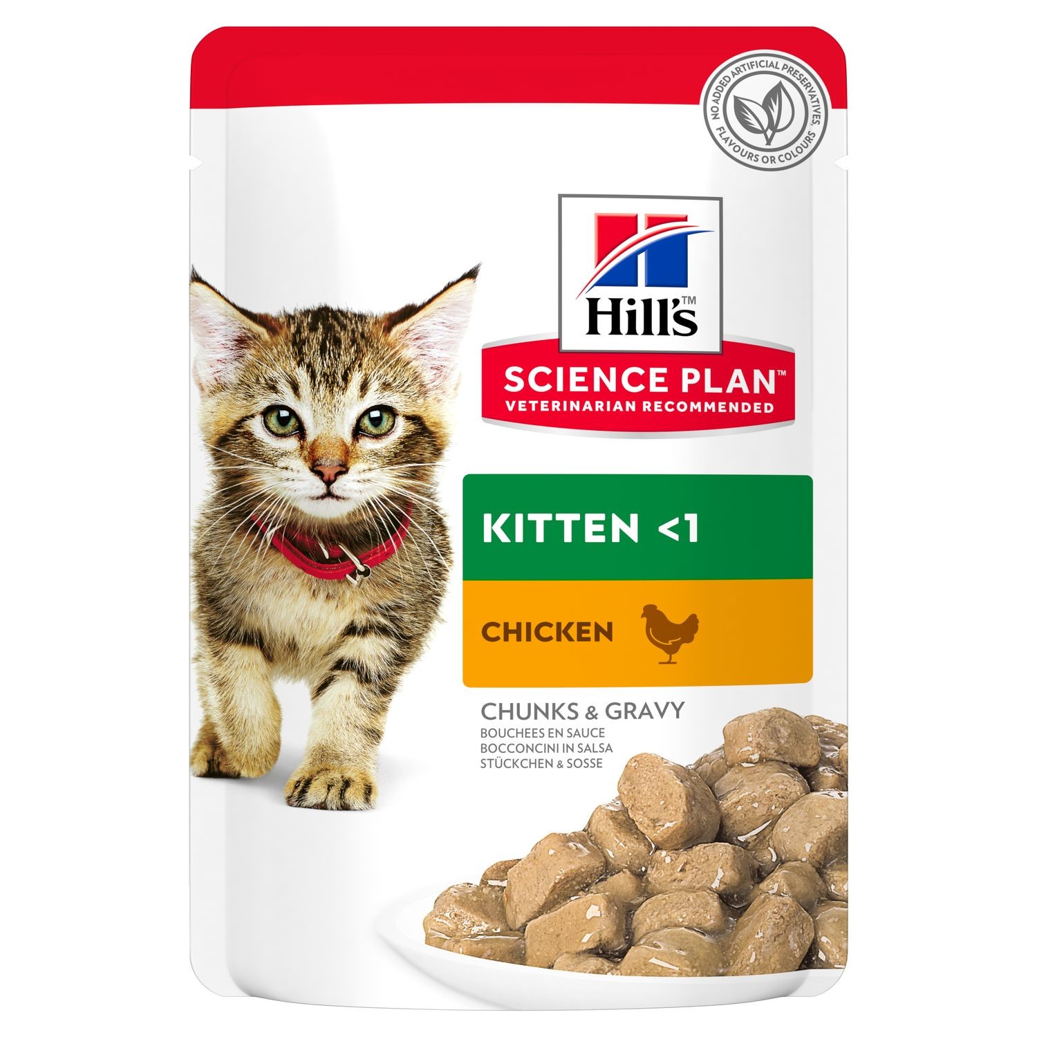 HILL'S SCIENCE PLAN Kitten Food with Chicken - pouch 85g