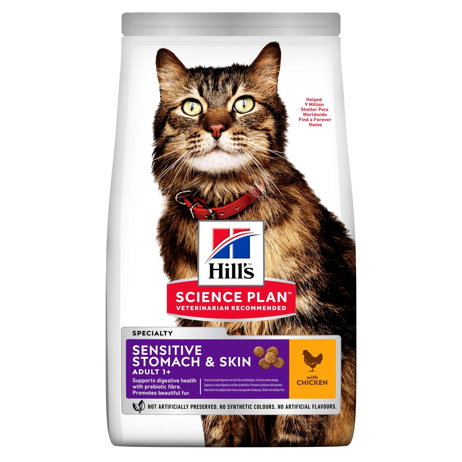 HILL'S Sensitive Stomach &amp; Skin Food w/Chicken