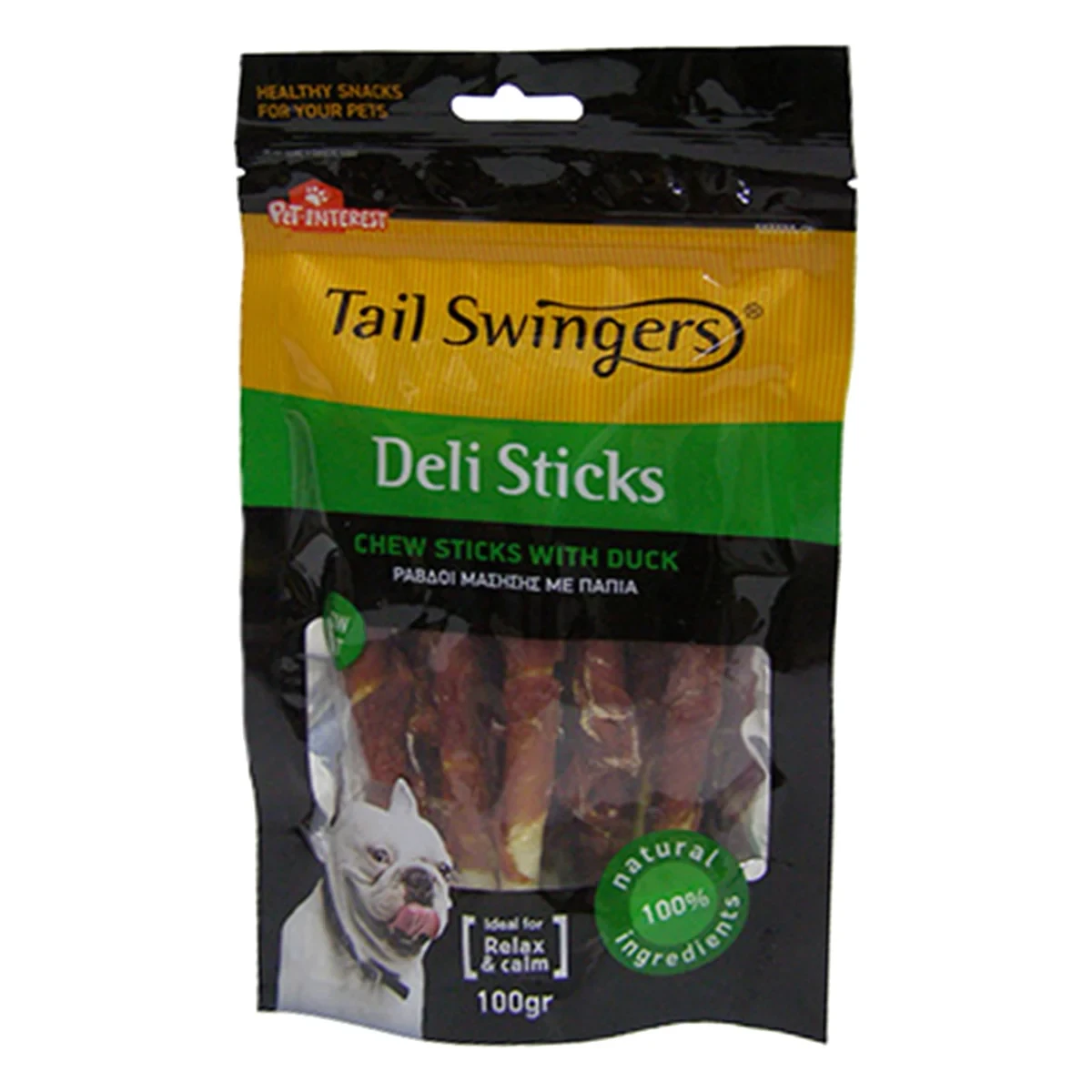 Tail Swingers Deli sticks with Duck 100g