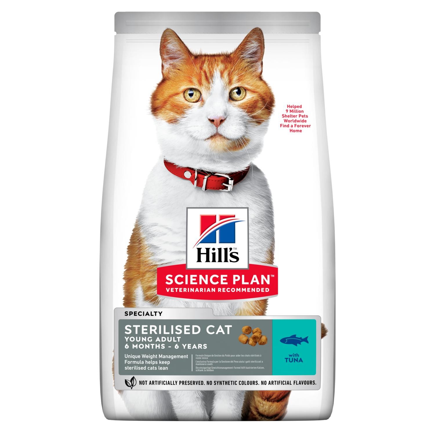 HILL'S Sterilised Cat Young Adult Cat Food w/Tuna