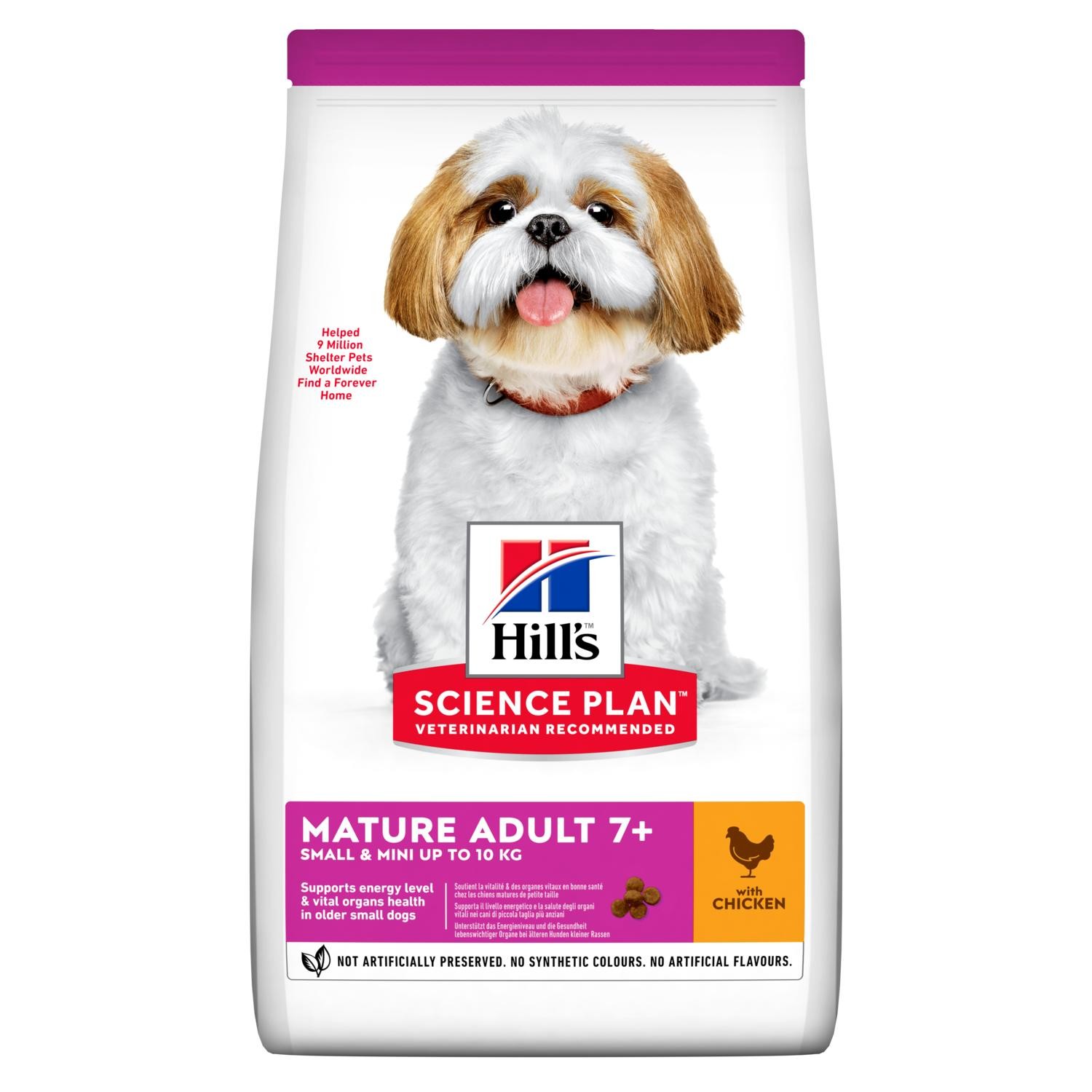 HILL'S Adult 7+ Dog Food with Chicken 3KG