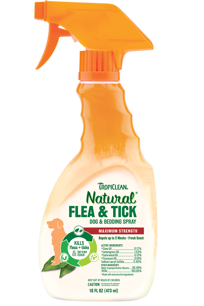 Tropiclean Flea And Tick Spray For Dogs &amp; Bedding