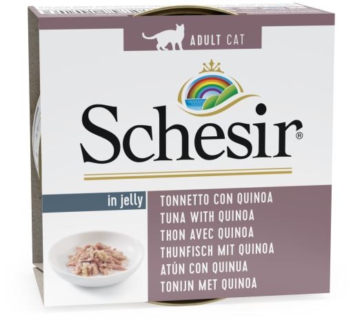 Schesir Can for Cat Tuna with Quinoa 85g
