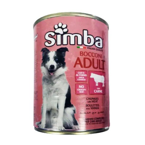 Simba Dog Adult Chunkies With BEEF 415g