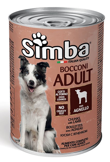 Simba Dog Adult Chunkies With Lamb 415g