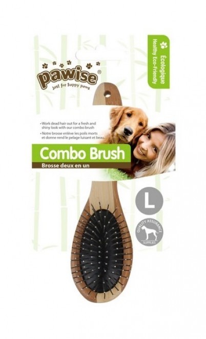 Pawise Grooming Combo Brush (L)