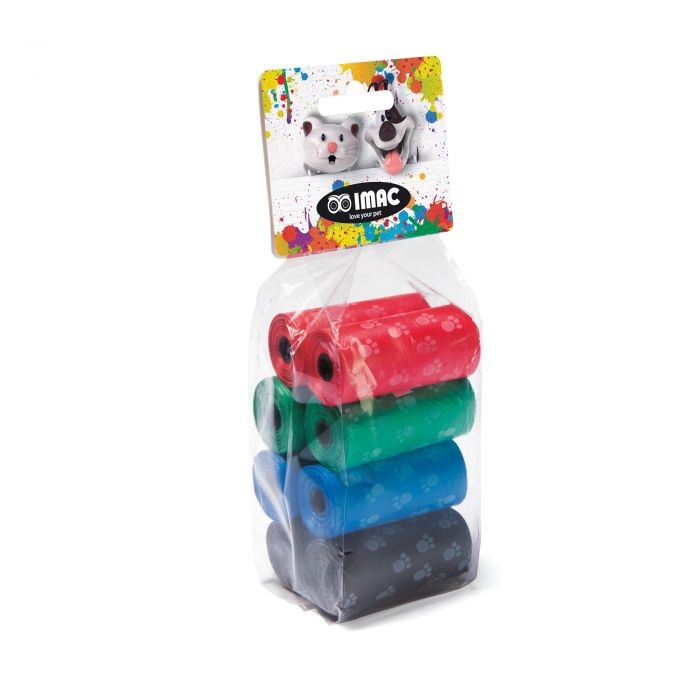 ROLLS OF 20 DOG WASTE BAGS