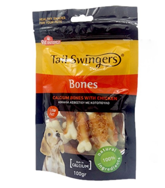 Tail Swingers Bones Calcium Bones w/ Chicken