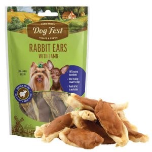 Dog Fest Farm Fresh Rabbit Ears w/ Lamb