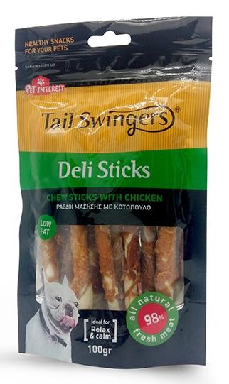 Tail Swingers Deli Sticks Chew Sticks w/ Chicen