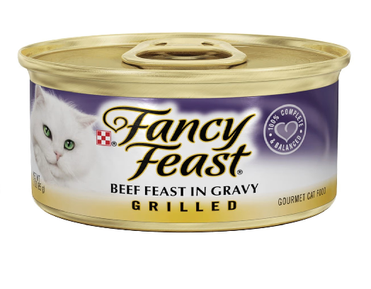 Purina Fancy Feast Grilled Beef Wet Cat Food 85g