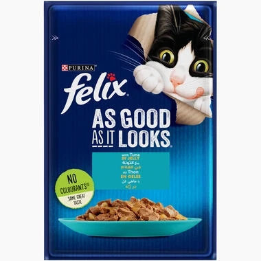 FELIX Tuna in Jelly Wet Cat Food 85g