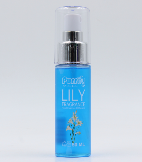 Purrify Floral Essence Oil Spray Lily Fragrance