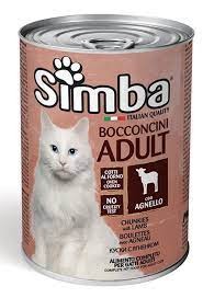 Simba Cat Adult Chunkies With Lamb 415g