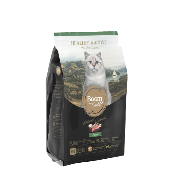 Boom Gold Cat Food Lamb Flavor 1kg