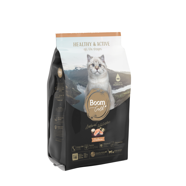 Boom Gold Cat Food Salmon