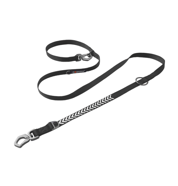 Dogness Multi-Functional Leash Black Xs-S