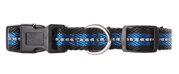 Pawise Dog Reflective Collar Blue L