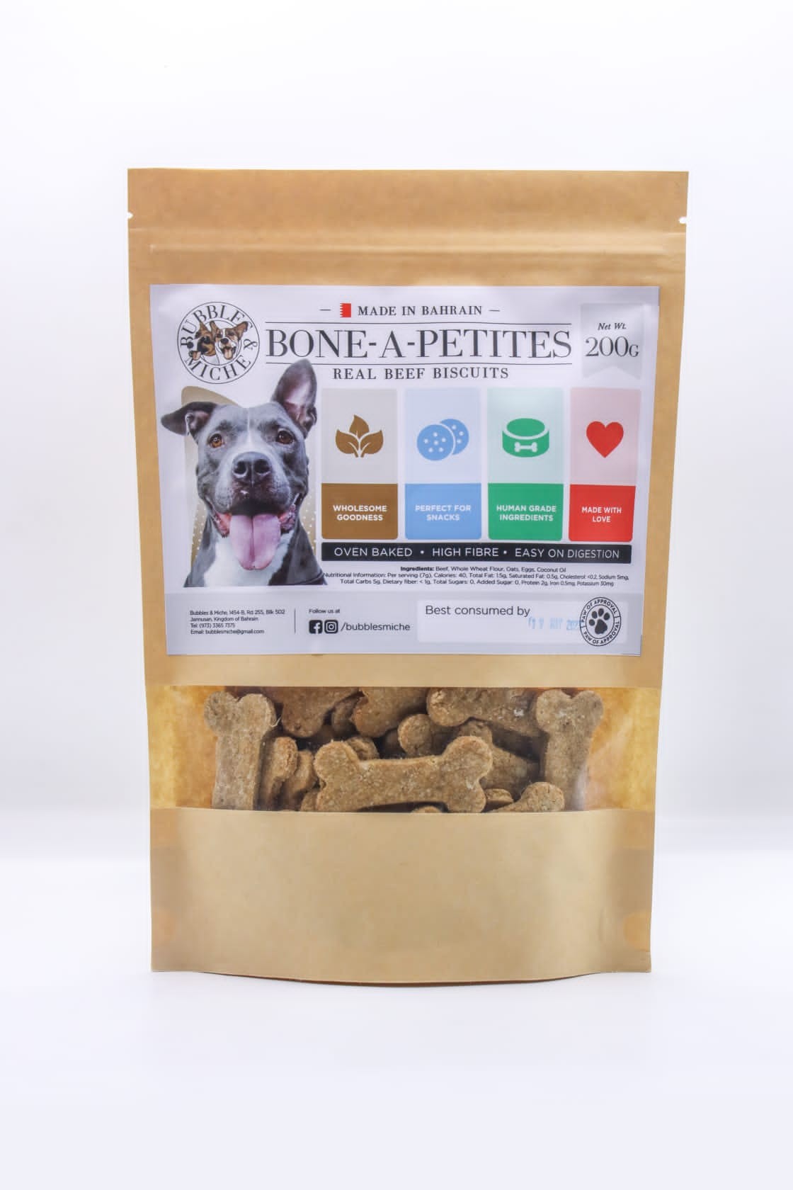 Bone-a-Petites (Beef Biscuits)