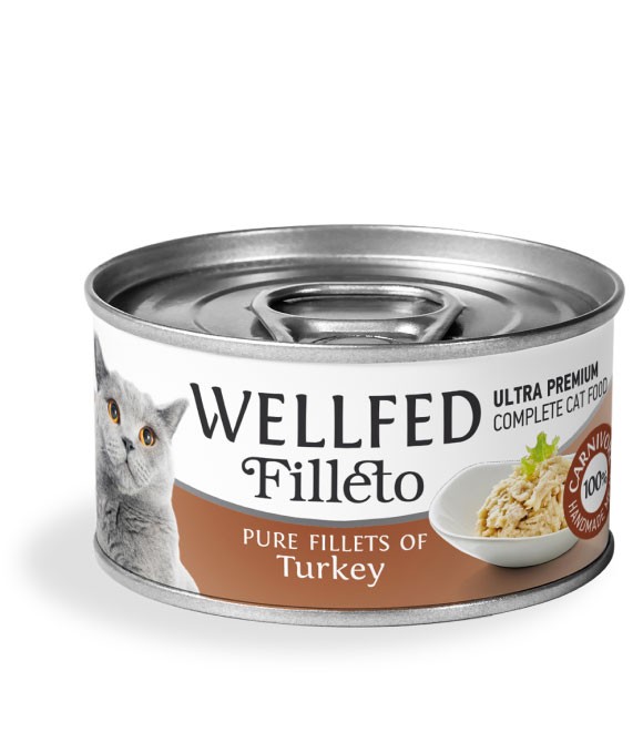 Pet Interest Wellfed Fillet Pure Turkey 70g