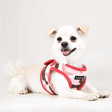 Puppia Lance Harness B - Pink CAMO
