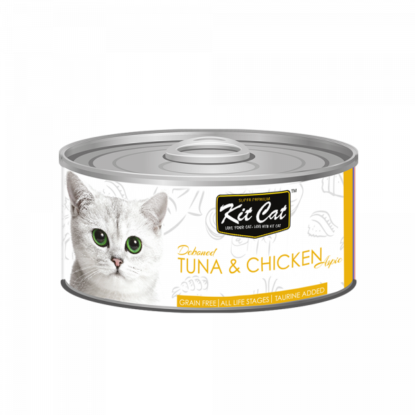 Kit Cat Deboned Tuna & Chicken Toppers 80g