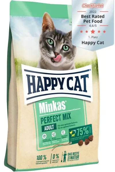 Happy Cat Minkas Mix Poultry & Fish w/Lamb 1.5kg