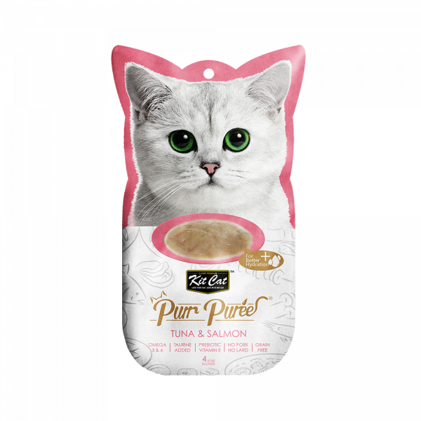 Kit Cat Purr Puree Tuna & Salmon 4*15g