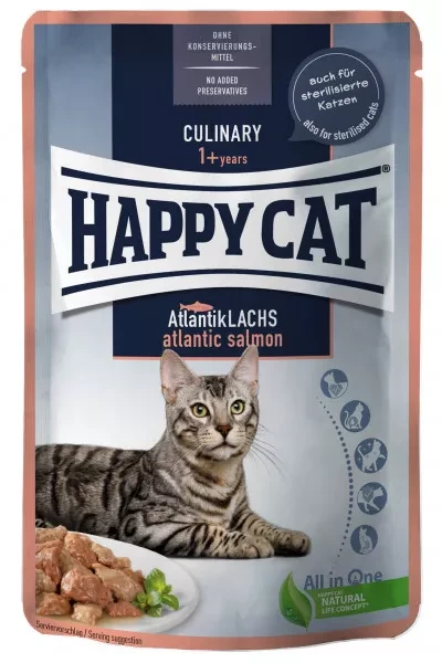 Happy Cat MIS Culinary Atlantic Salmon 85g