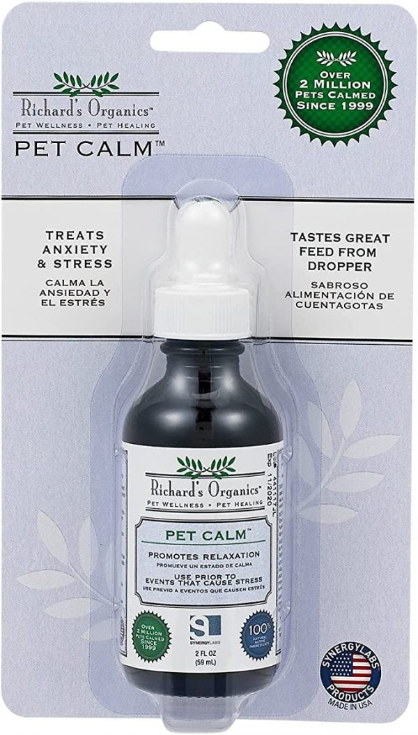 Synergy Labs RO Pet Calm For Dogs &amp; Cats 2oz