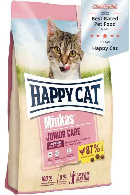 HAPPY CAT MINKAS JUNIOR CARE 1.5 kg