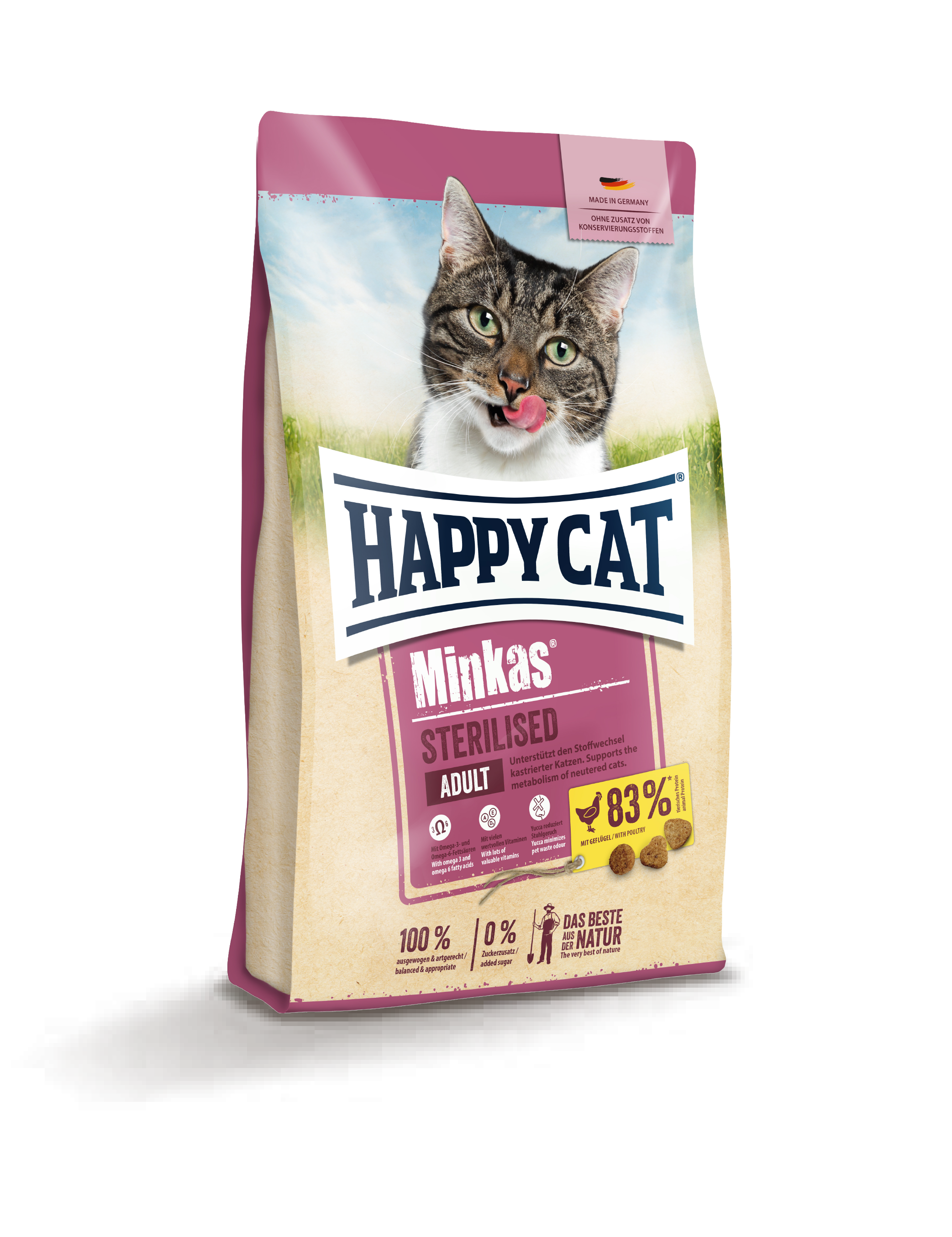 Happy Cat Minkas Sterilised Adult 1.5 kg