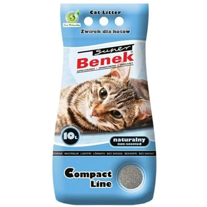 Cat litter Super Benek Compact Natural 10L