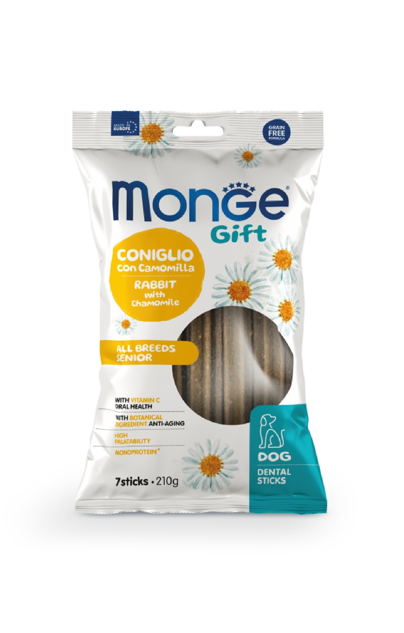 Monge Gift Dog Treats with Rabbit &amp; Chamomile