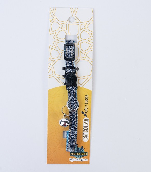Pets.Love.Earth Nylon New Jean Cat Safe Collar