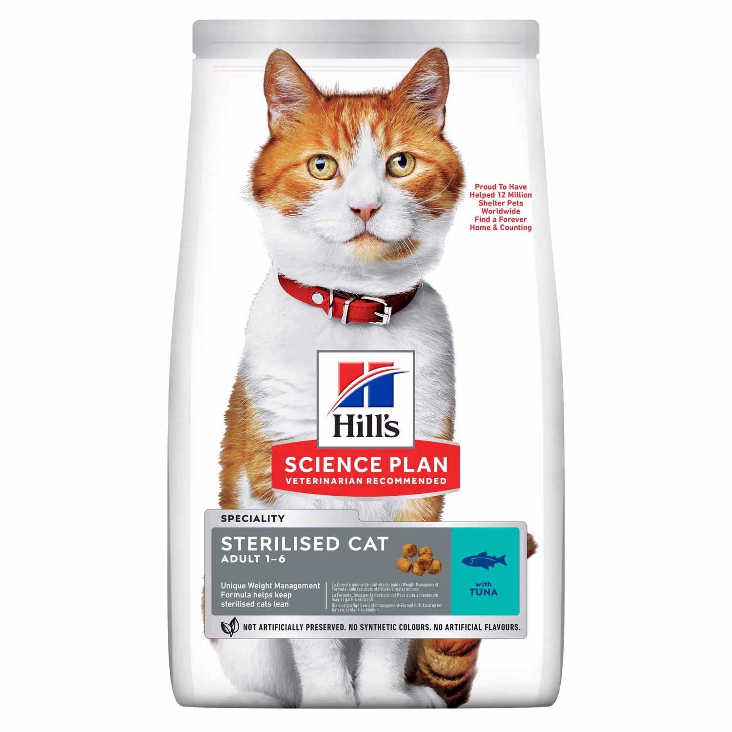 Sp Hills Sterilized Cat Tuna 1.5kg
