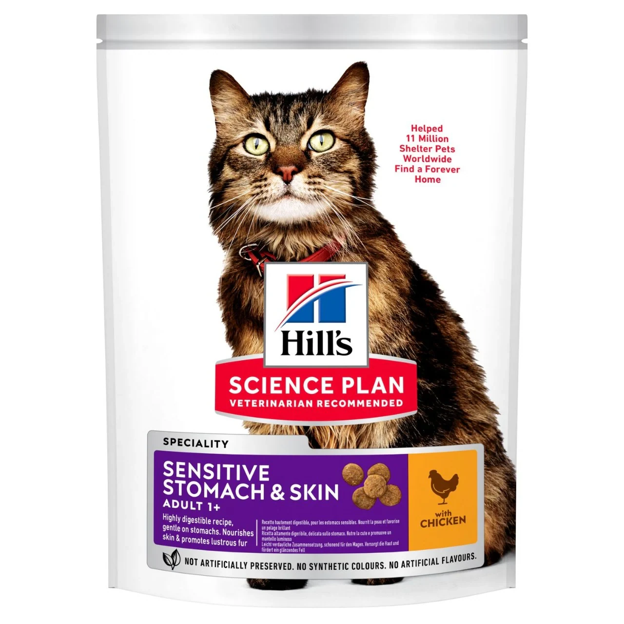 Hills Sensitve Stomach & Skin Adult Cat food 7kg