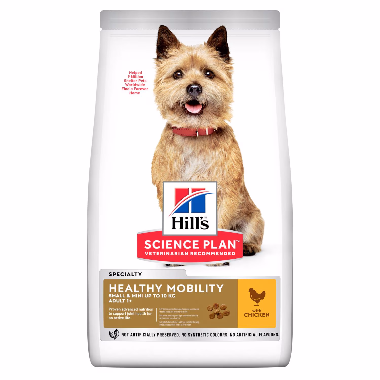 SP Hills Healthy Mobility S &amp; mini Chicken 1.5 kg