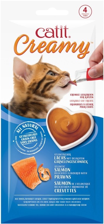 CatIt Creamy Lickable Treats - SALMON